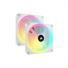 Corsair CO-9051008-WW sistema de refrigeración para ordenador Carcasa del ordenador Ventilador 14 cm Blanco 2 pieza(s)