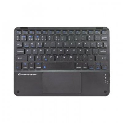 TECLADO MINI BLUETOOTH 10 CONCEPTRONIC CON TOUCHPAD TOBIN01BES