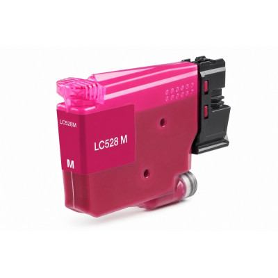 Brother LC528 Magenta Cartucho de Tinta Pigmentada Generico - Reemplaza LC528M