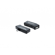 DELOCK lector de tarjeta USB 2.0 Negro