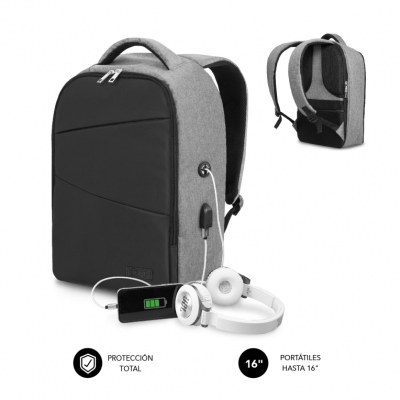 MOCHILA SUBBLIM SECURE V2 AP ANTITHEFT BACKPACK 16 BLACK
