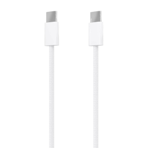 Aisens - Cable Usb 2.0 3A 60W Apple, Tipo Usb-C/M-Usb-C/M, Blanco, 2.0