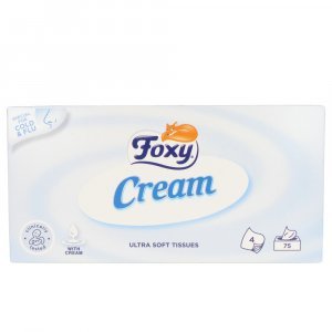 FACIAL CREAM pañuelos pieles sensibles 75 u