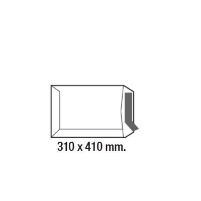 SAM C.250 bolsas 310x410mm kraft verjurado