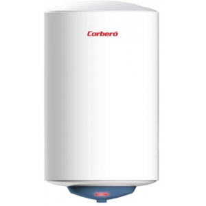 Termo eléctrico Corberó CTMBA80, 73 litros, 1500W, vertical, termostato regulable, resistencia acero inox, clase C, 79.5 x 46.5 x 50.5 cm, blanco