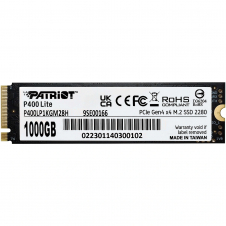 UNIDAD SSD M.2 PATRIOT 1TB P400 LITE PCIE 4, NVME, 2280