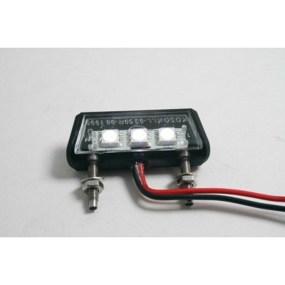 Luz para matrícula mini LED con marcado E PARTS EUROPE 01220581