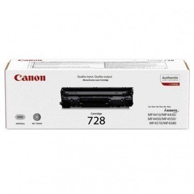 Canon 728 Negro Cartucho de Toner Original - 3500B002