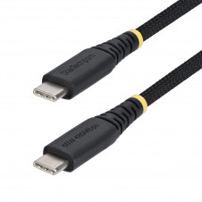 StarTech.com Cable de Carga USB-C Trenzado de TPE y Nailon de 30cm - Cable Cargador USB Tipo C - - Cable Cargador para Portátil o Tablet - Cable de S