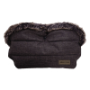 Guantes de invierno Fur Melange Negro