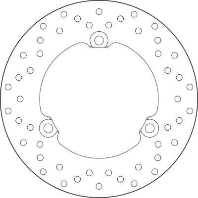 Disco de freno Brembo 68B407P2 68B407P2