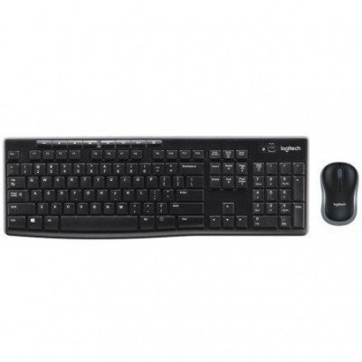 Teclado y Ratón Inalámbricos en francés Logitech Wireless Combo MK270