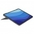 Funda Con Teclado Logitech Combo Touch Para Tablets Apple Ipad Pro 12.9 5 Gen/ Gris