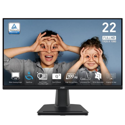 MSI MP225V Monitor 21.5\1 VA FHD 100hz 1ms VGA HDMI