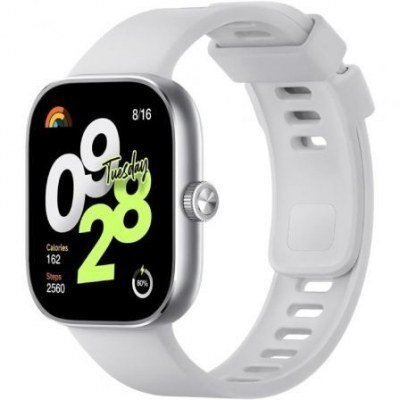 Xiaomi Redmi Watch 4 Reloj Smartwatch Pantalla AMOLED 1.97 Bluetooth - Autonomia hasta 20 Dias - Resistencia al Agua 5 ATM - Color Plata