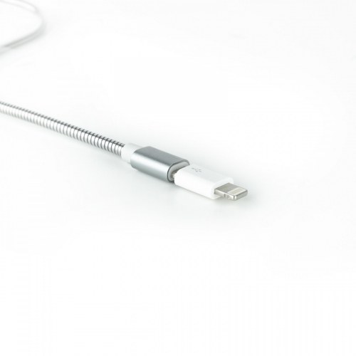 ADAPTADOR LIGHTNING/M A MICRO USB/H, BLANCO