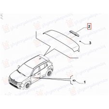 TERCERA LUZ DE FRENO(O)