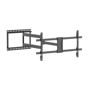 AISENS - SOPORTE PRO GIRATORIO, INCLINABLE Y NIVELABLE PARA MONITOR/TV 50KG DE 43-80, NEGRO