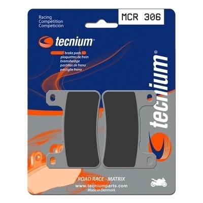 Pastillas de freno Tecnium MCR306 Sinterizadas Carbono MCR306