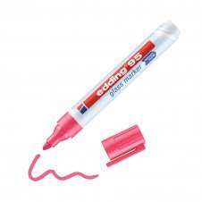 Edding 95 Glass marcador 1 pieza(s) Punta redonda Rosa