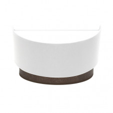Aplique Tatiana 1xe27 Blanco-oxido 17x30x15 Cm