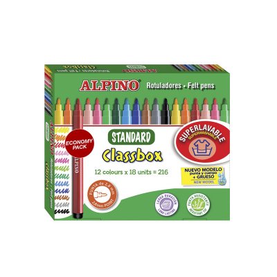 Caja de 216 Rotuladores AR000108