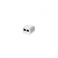 ROSETA RJ45 CAT-6 2 TOMAS EQUIP BLANCO 235212
