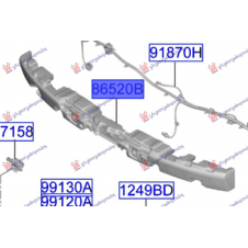 FRONT BUMPER ABSORBER (O)