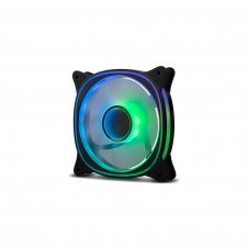 NOX NXHUMMERVFAN sistema de refrigeración para ordenador Carcasa del ordenador Ventilador 12 cm Negro