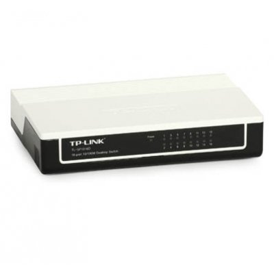 Switch TP-Link 16P 16 Puertos/ RJ-45 10/100