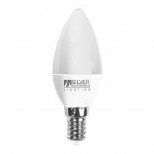BOMBILLA LED SILVER ELECTRONIC VELA E14 7W 620LM 971714