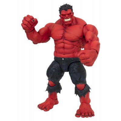 Figura diamond select toys marvel red hulk