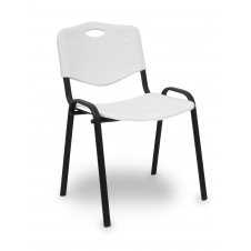 Piqueras y Crespo Pack 4 sillas Iso plastic PVC blanco