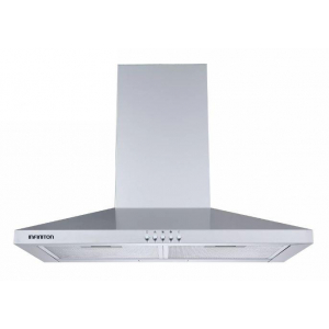 Campana decorativa de pared piramidal Infiniton CMPP64-XBL, 60 cm, 400 m3/h, clase B, 3 velocidades, 68dB, inox