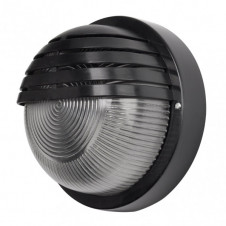 Aplique Exterior Canopus 1xe27 Policarbonato Negro 18,5x18,5x9,5 Cm Ip44