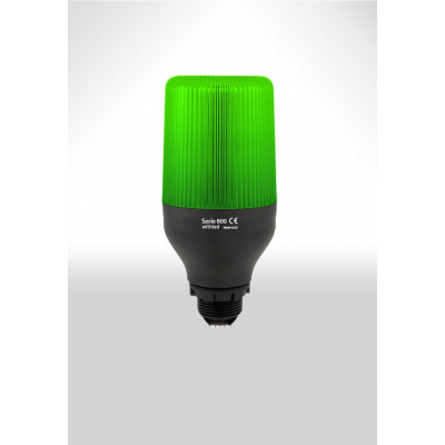 Baliza LED 230Vac Luz Fija VERDE