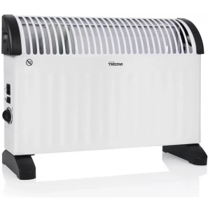 Convector Princess KA-5166, 2.000 W, 3 potencias, turbo, termostato regulable, blanco