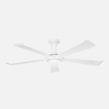 Ventilador Dc Vinaros 18w Blanco 5aspas 6vel 144d 2250lm 3000-4500-6500k Remoto+memoria+temporizador