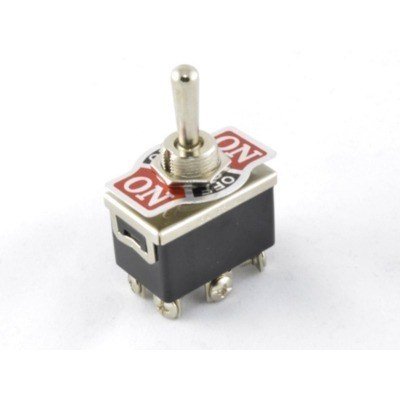 Interruptor Palanca Bipolar ON-OFF-ON 10A TS-19