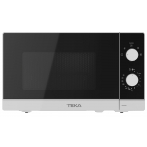 Microondas de superficie Teka MW FS20 WH, 20 litros, 700W, ref. 112280006, blanco y negro