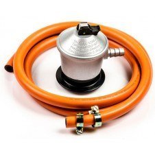 KIT COMGAS 000415 REGULADOR + 0,6M MANG + 2 ABRAZ.
