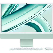 imac 24' retina 4.5k chip m3 con cpu de 8 nucleos 8gb de memoria unificada 512gb ssd gpu de 10 nucleos dos puertos thunderbolt/usb 4 dos puertos usb 3 gigabyte ethernet magic keyboard con touch id ve