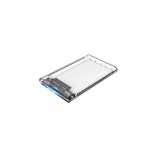 CAJA 2.5 COOLBOX HDD USB3.0 TRANSPARENTE COO-SCT-2533