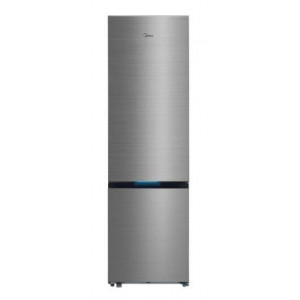 Frigorífico combi Midea MDRB600MIC46P, 201 x 59.5 x 68.8 cm, Total No Frost, clase C, 179 kWh/año, 35 dB, 442 litros, Metal Cooling, WiFi, inox