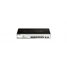 D-Link DGS-1210-08P Gestionado L2 Gigabit Ethernet (10/100/1000) Energ?a sobre Ethernet (PoE) Negro