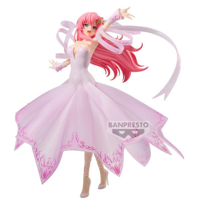 Figura banpresto mobile suit gundam seed evolve lacus clyne 22cm