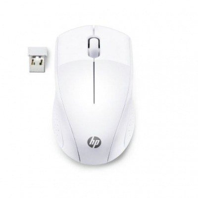 Ratón Inalámbrico HP 220/ Hasta 1600 DPI/ Blanco Nieve