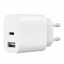 Gembird TA-UC-2AC12-01 cargador de dispositivo móvil Smartphone, Reloj inteligente, Tableta Blanco Corriente alterna Interior