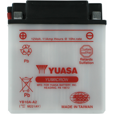 Batería estándar YUASA YB10A-A2(DC)