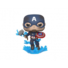 Funko pop marvel los vengadores endgame capitan america con escudo roto & mjolnir 45137